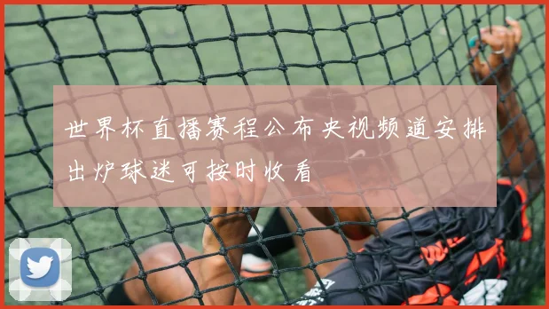 世界杯直播赛程公布央视频道安排出炉球迷可按时收看